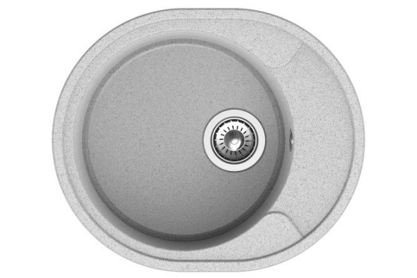 Мойка врезная с крылом Allonge RF0658GR 48х57х19 см