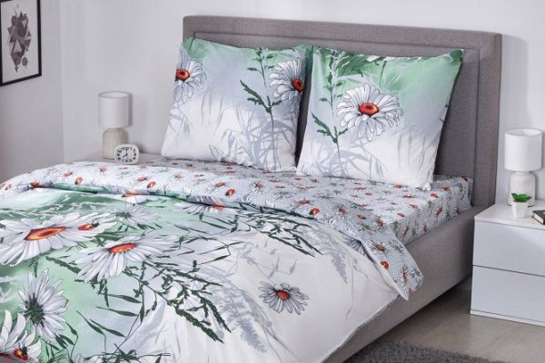 Комплект постельного белья MICASA Alda Бязь 145х215 см, 1,5 спальный