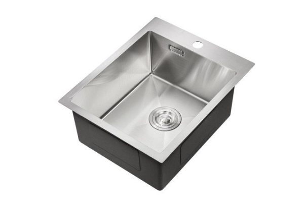 Мойка врезная MILACIO Steel Denia 41 MC.77460 51х41х22 см