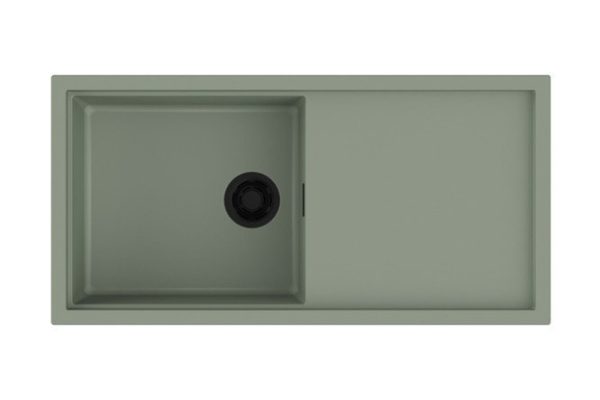 Мойка врезная с крылом OMOIKIRI Sintesi 100-WG 4997128 100х50х20 см