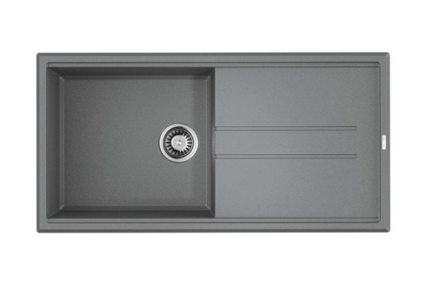 Мойка врезная с крылом OMOIKIRI Tedori 100-GR 4993567 100х51х20 см