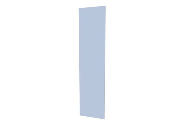 Дверь распашная Оскар Лила 49,7х205,2х2 см, белый, фасад - зеркало