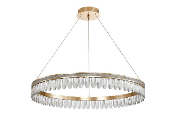 Люстра подвесная LED FAVOURITE Palatium 21.5 кв.м., 80х10х80 см, LED