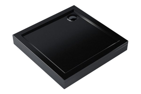 Поддон универсальный MELODIA DELLA VITA Eletto MTYET100100bk 100х14 см