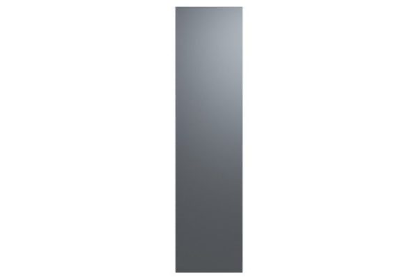 Декоративная панель Хлоя для шкафов пеналов с надстройкой 57.6х228 см, цвет графит софт