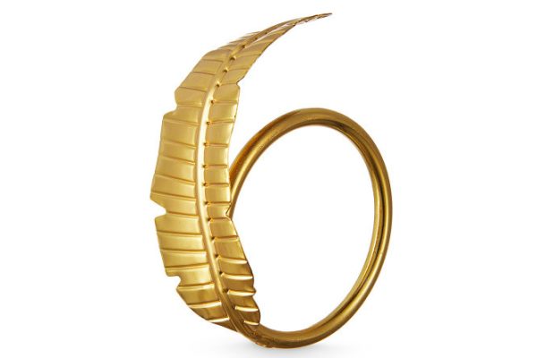 Набор колец для салфеток Golden leaf Металл