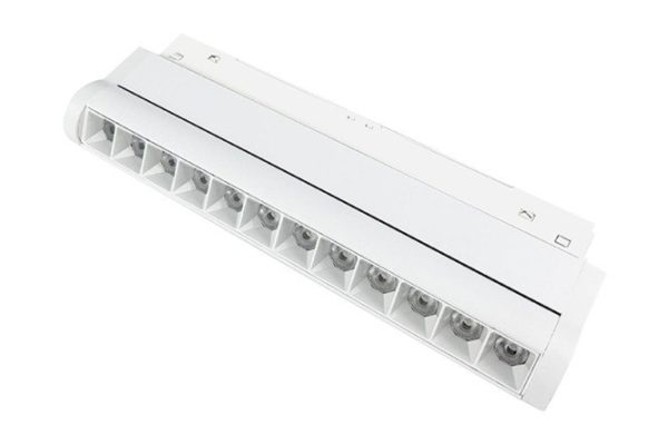 Светильник трековый поворотный магнитный LED VITALUCE VT0200045 5 м², 23.5x7.5x3.3 см, LED
