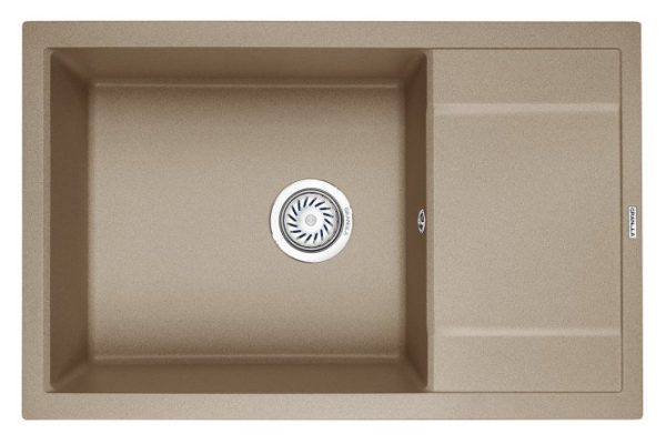 Мойка врезная с крылом GRANULA 7805 78х50х20 см