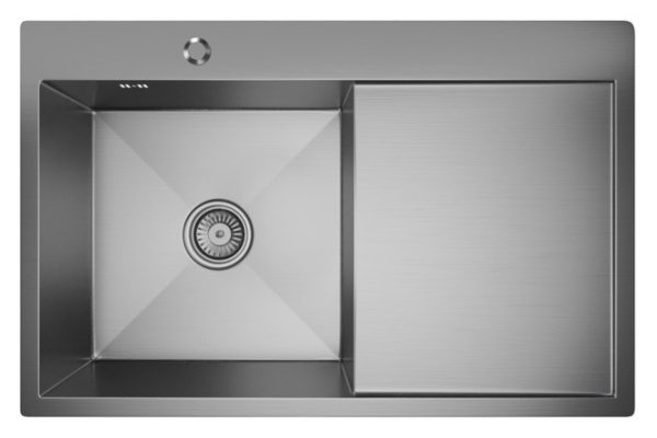 Мойка врезная MIXLINE Pro 551877 выпуск 3 1/2 78х50х20 см
