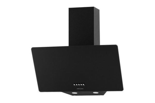 Вытяжка KRONAsteel Polly 600 KRHD111 BLACK PB цвет чёрный, 59.6х59.7х34.5 см