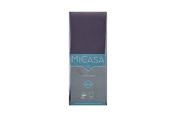 Простыня MICASA Calma Сатин 150х215 см