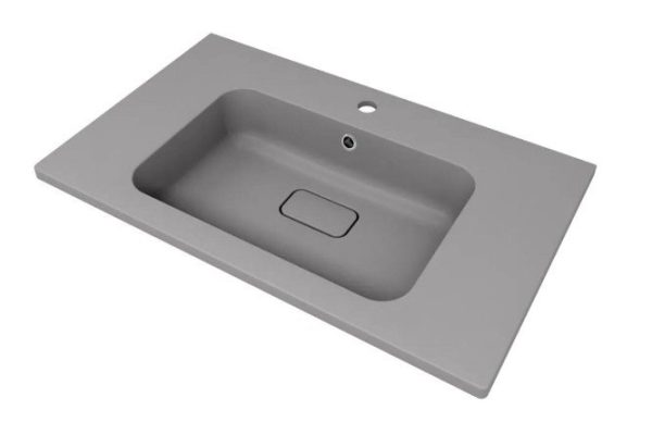 Раковина полувстраиваемая Lagoon Quartz 297000018 Полувстраиваемая, 80х14.2х48 см