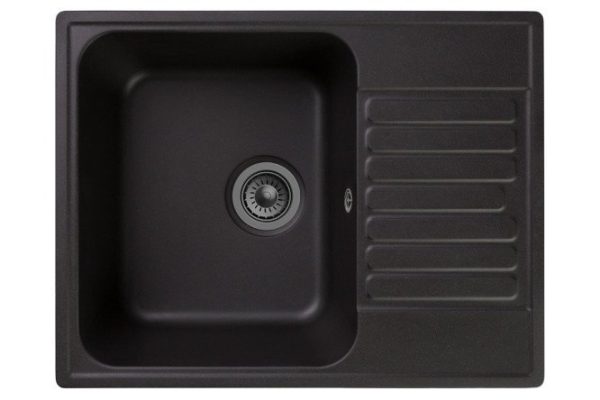 Мойка врезная с крылом Prima RF0460BL 48х62х20 см