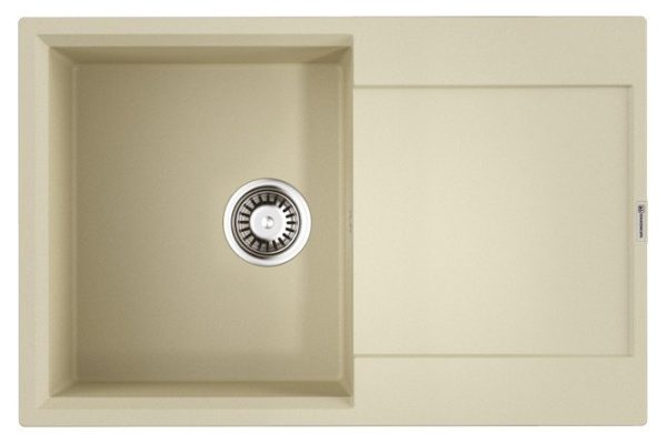 Мойка врезная с крылом OMOIKIRI Daisen 78T-BE 4993521 78х51х23 см