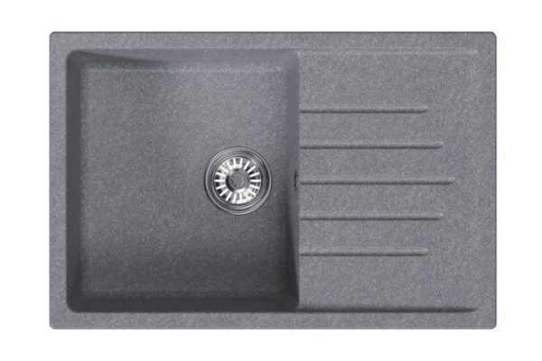 Мойка врезная с крылом MIXLINE ML-GM19 551988 75х49.5х22 см