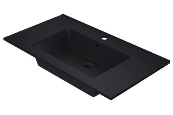 Раковина для ванной Parma Quartz 291003008 Полувстраиваемая, 86х15.8х47.5 см