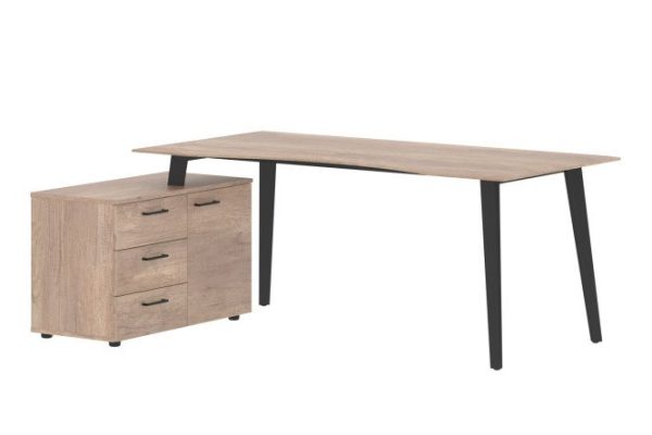 Стол руководителя с тумбой Skyland Jay R