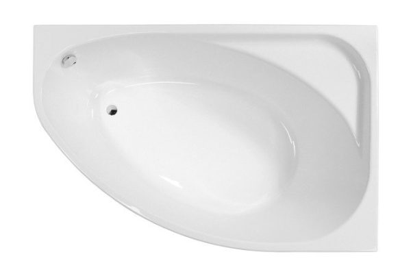 Ванна пристенная VAGNERPLAST Hapi VPBA170HAP3PX-04 Right 170x110 см