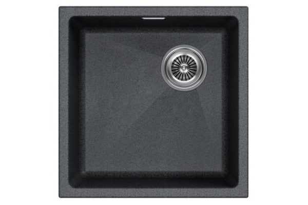 Мойка врезная PAULMARK Lumi 45UNI-SKEW IT-GRANIT LU45SK-DG 45.5х44х21 см