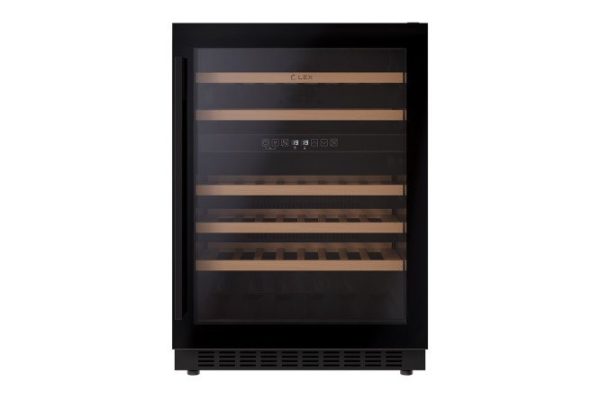 Винный шкаф LEX LWD6046BL dual zone, чёрный