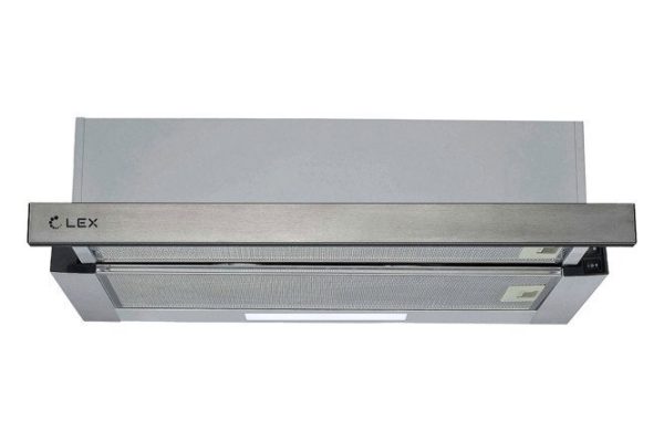 Вытяжка LEX Hermes 600 Inox цвет нержавеющая сталь, 60х16х28 см