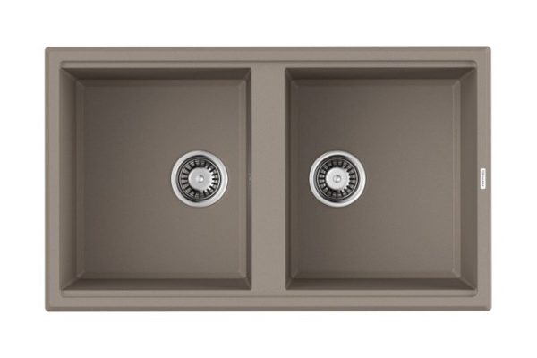 Мойка врезная OMOIKIRI Tedori 86-2-SA 4993926 86х51х20 см