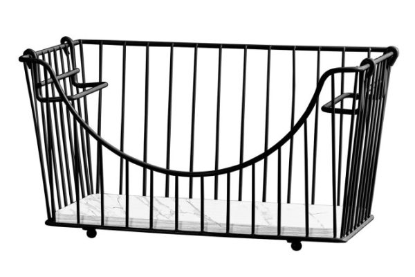 Корзина с ручками BERKRAFT Scandy 28.6x14x13.5 см