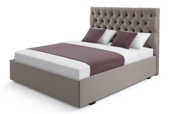 Каркас кровати SOLANA Betta цвет серо-бежевый 140х200 см