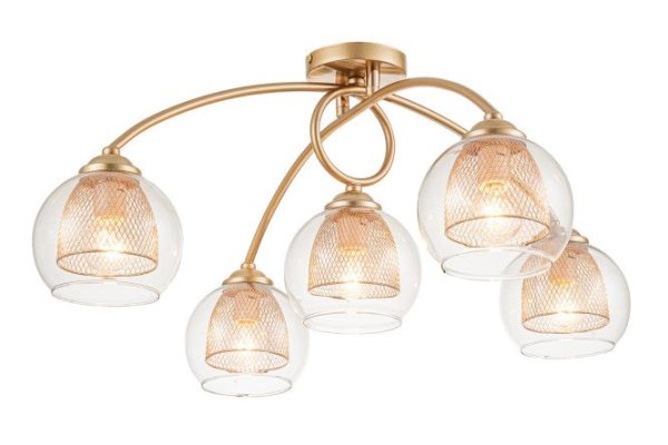 Светильник потолочный ESCADA Sulla 10 кв.м., 62x26x62 см, E14