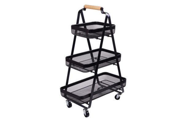 Этажерка 3-ярусная BERKRAFT Urban 57x84.5x31 см