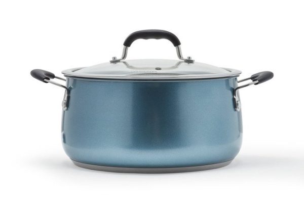 Кастрюля с крышкой VANHOPPER Indigo 5.5 л