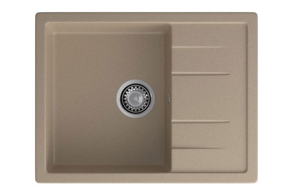 Мойка врезная с крылом GRANFEST Quadro GF-Q-650L 65х50х20 см