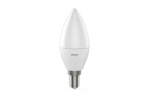 Лампа светодиодная Gauss Basic 7.5W, E14, Нейтральный свет