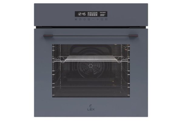 Электрический духовой шкаф LEX EDS 100 GR, серый 59.5х59.5х53 см