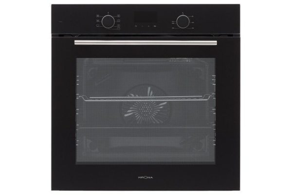Электрический духовой шкаф KRONAsteel Legende 60 BL KROE073, чёрный 59.5х59.5х56.7 см