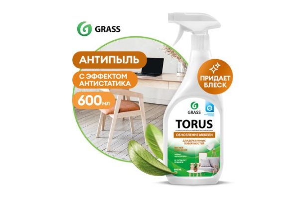 Очиститель-полироль для мебели GRASS Torus 0.6 л