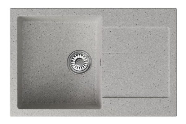 Мойка врезная с крылом MIXLINE ML-GM31 552191 77х50х21 см