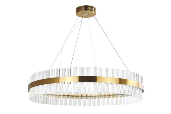 Люстра подвесная LED FAVOURITE Placerat 20 кв.м., 80х15х80 см, LED