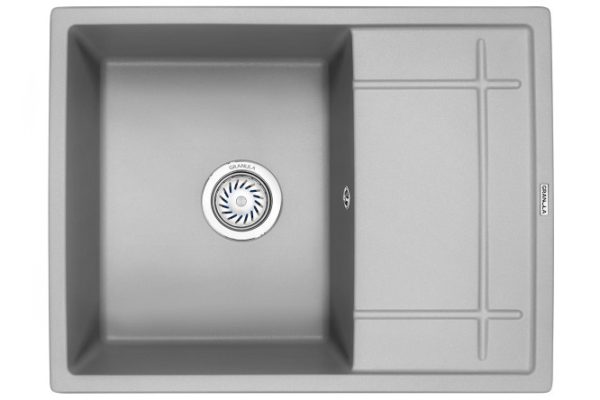 Мойка врезная с крылом GRANULA Granula 6501 65х49.5х20 см