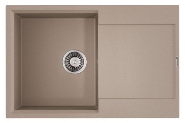 Мойка врезная с крылом OMOIKIRI Daisen 78T-SA 4993528 78х51х23 см