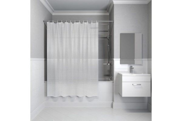 Штора для ванной комнаты Promo 3D PEVA, 180x200 см