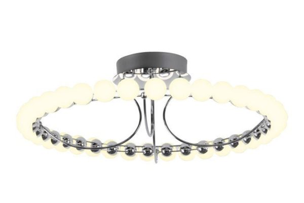 Люстра потолочная FAVOURITE Helmet 17 кв.м., LED, 60 см