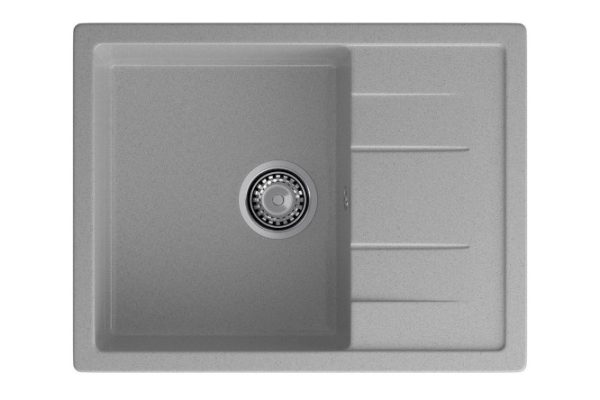 Мойка врезная с крылом GRANFEST Quadro GF-Q-650L 65х50х20 см