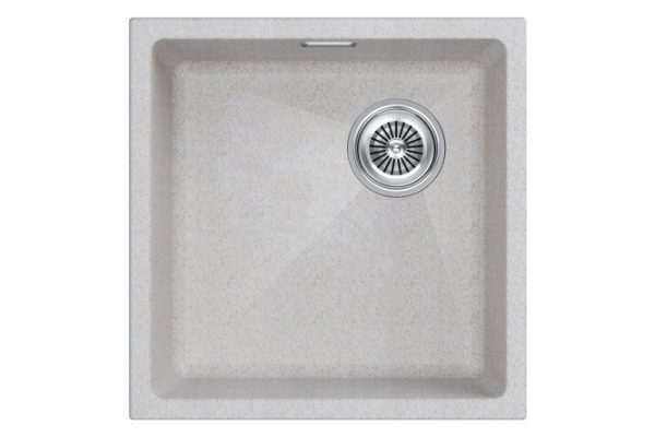 Мойка врезная PAULMARK Lumi 45UNI-SKEW IT-GRANIT LU45SK-BE 45.5х44х21 см