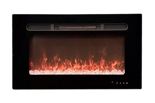 Электрокамин RealFlame ALPHA CRYSTAL (VV11) напольный