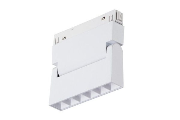 Светильник трековый поворотный магнитный LED VITALUCE VT0200008 2 м², 11x10.5x2.3 см, LED