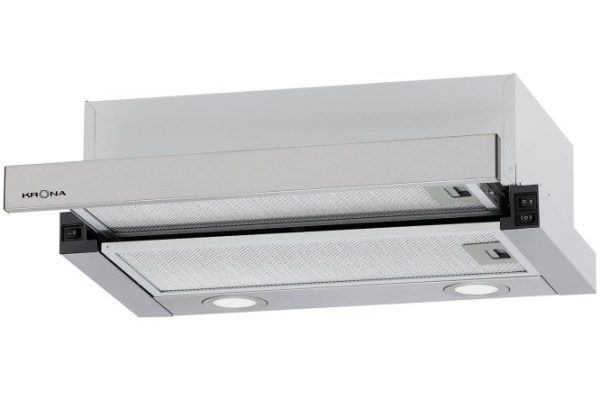 Вытяжка KRONAsteel Kamilla T 500 inox цвет нержавеющая сталь, 49.7х16.2х30 см