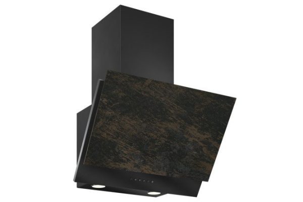 Вытяжка ELIKOR Рубин Ceramics S4 90П-700-Э4Д КВ I Э-700-90-529 цвет антрацит, бронзовый травертин, 89х72.9х45 см