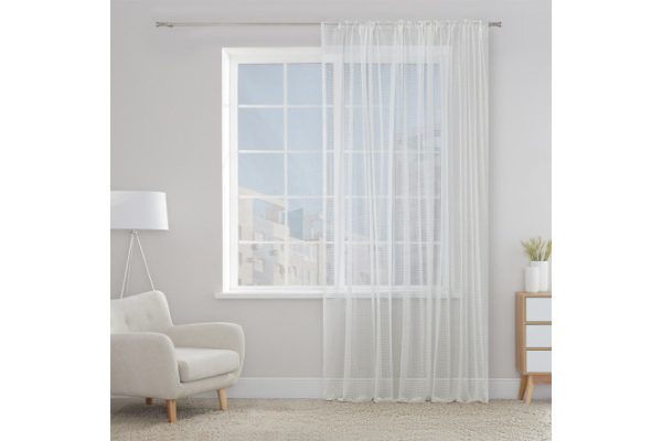 Тюль MICASA Anneta 300х280 см, 1 шт., цвет белый