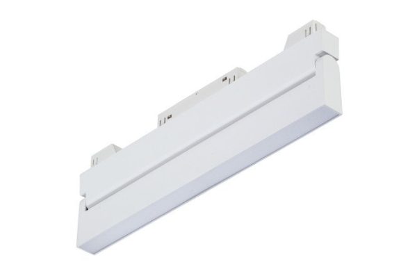 Светильник трековый поворотный магнитный LED VITALUCE VT0200043 7 м², 22x10x2.3 см, LED
